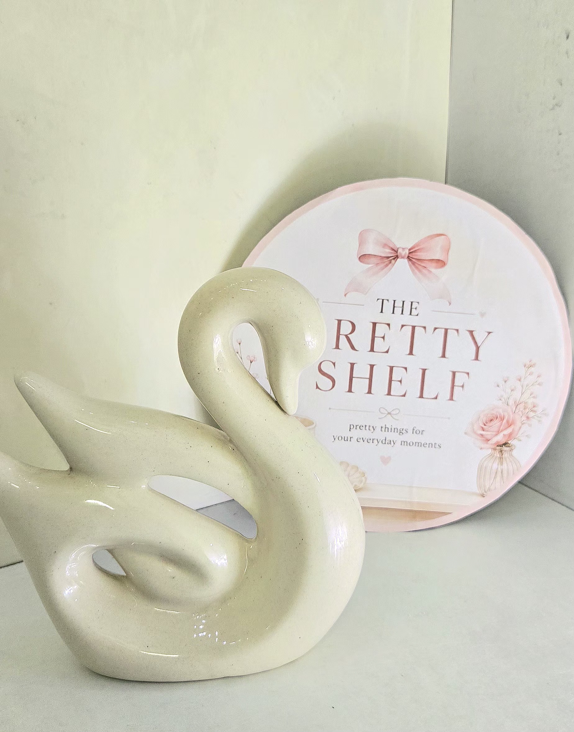 Swan Accent Figurine
